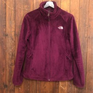 The North Face Osito Fuzzy Fleece Jacket Plum